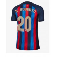 Dres Barcelona Sergi Roberto #20 Domaci za Žensko 2022-23 Kratak Rukav